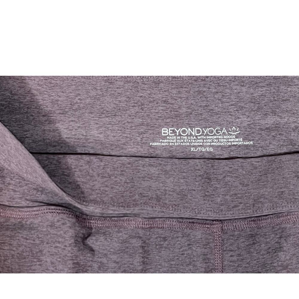 Beyond Yoga NWOT Spacedye Laid Back Wide Leg Pants Brown/Purple XL - Picture 5 of 9